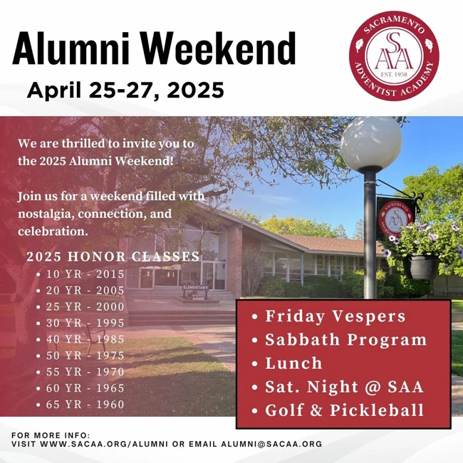 Alumni Weekend Honor Classes